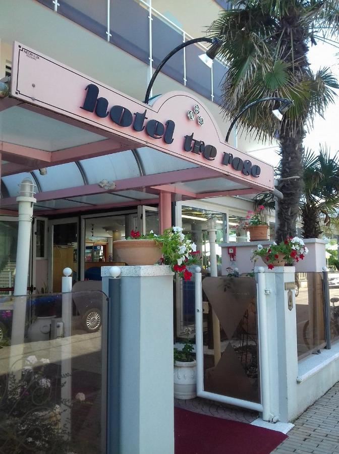 Hotel Tre Rose Riccione Exterior photo